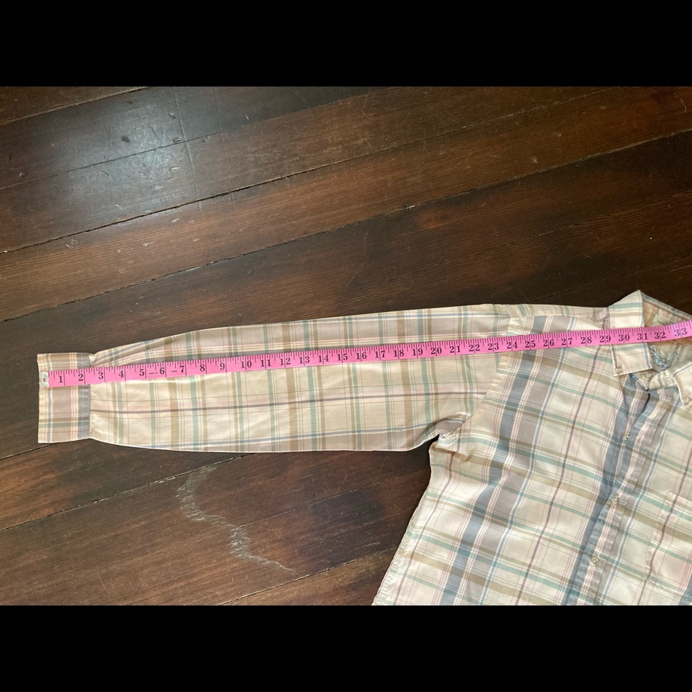 *VINTAGE* PRE-OWNED ARROW BRIGADE brand BUTTON UP LONG SLEEVE - Picture 3 of 6